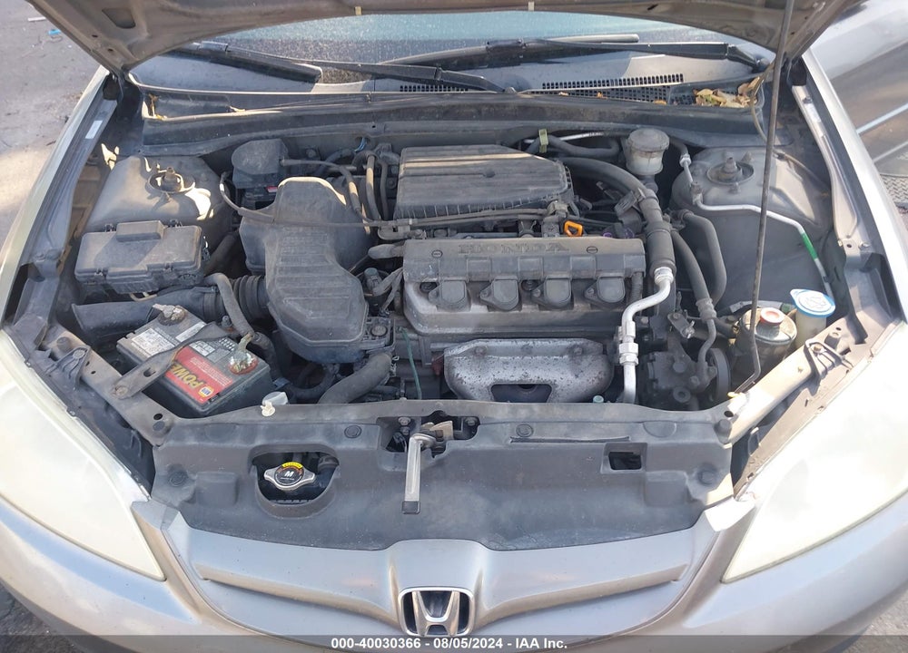 2005 HONDA CIVIC LX VIN: 2HGES16565H591173