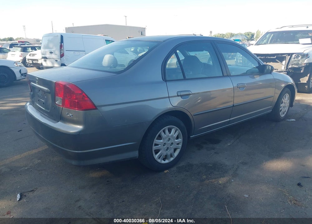 2005 HONDA CIVIC LX VIN: 2HGES16565H591173