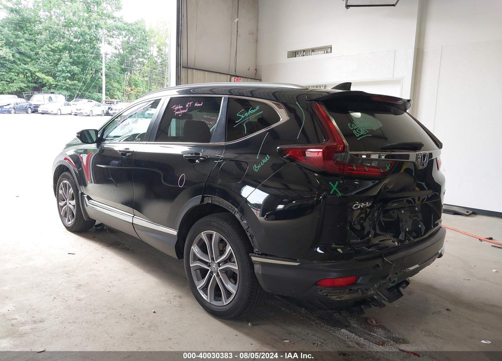 2022 HONDA CR-V HYBRID TOURING VIN: 5J6RT6H91NL051379