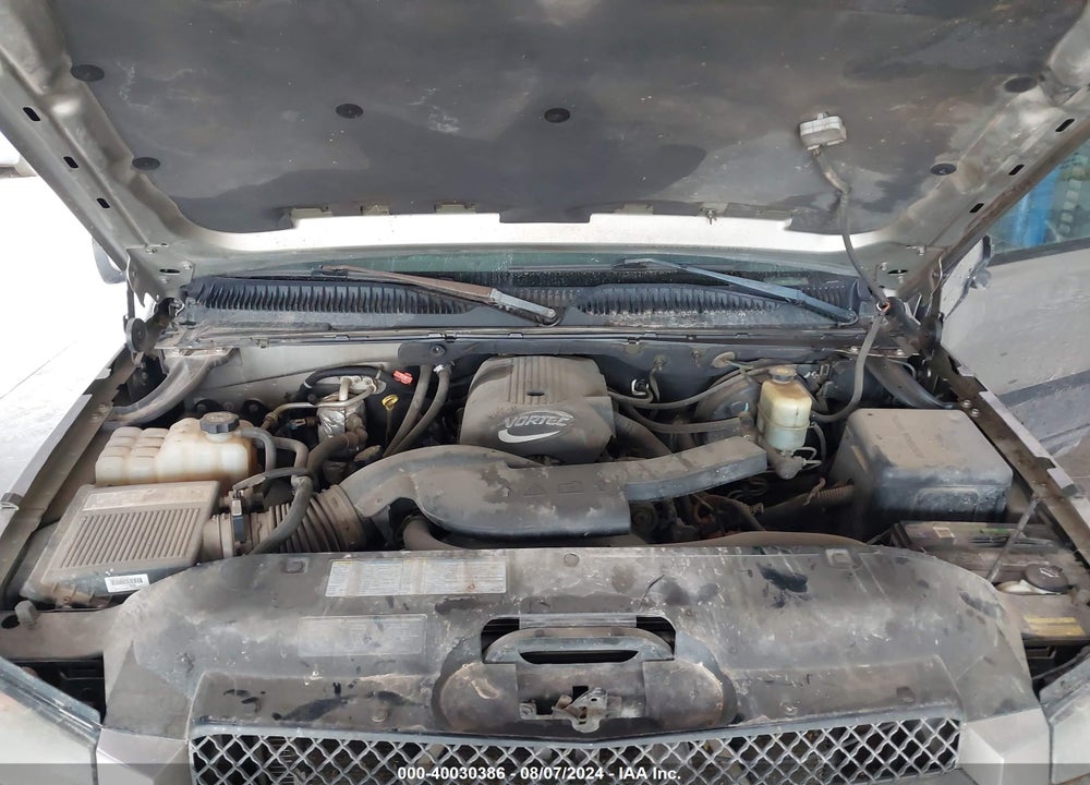 2002 CHEVROLET AVALANCHE 1500 VIN: 3GNEK13T62G302460