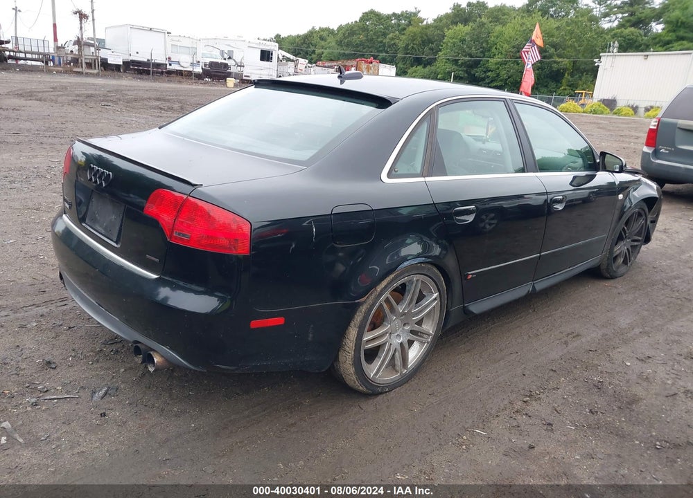 2006 AUDI A4 3.2 VIN: WAUDG78E16A036799