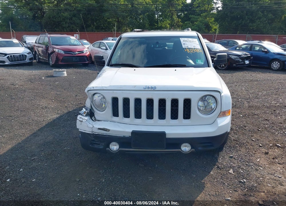 2016 JEEP PATRIOT HIGH ALTITUDE EDITION VIN: 1C4NJRFB0GD724774