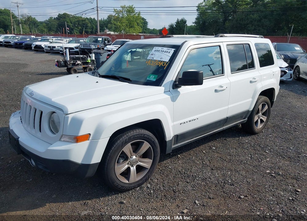 2016 JEEP PATRIOT HIGH ALTITUDE EDITION VIN: 1C4NJRFB0GD724774