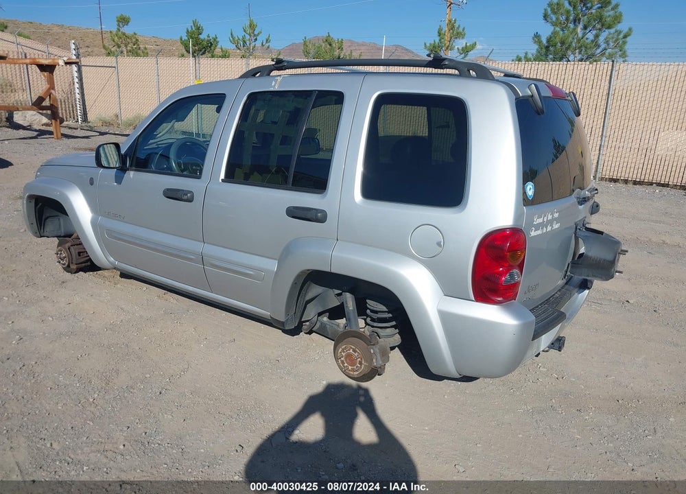 2004 JEEP LIBERTY LIMITED EDITION VIN: 1J4GL58K74W176193