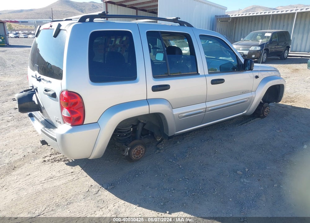 2004 JEEP LIBERTY LIMITED EDITION VIN: 1J4GL58K74W176193