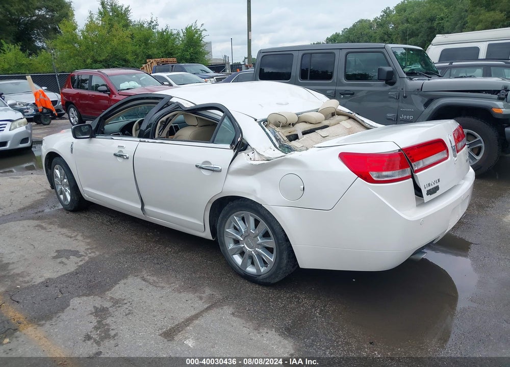 2010 LINCOLN MKZ VIN: 3LNHL2GC0AR616770