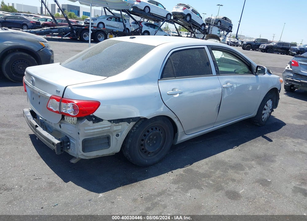 2011 TOYOTA COROLLA LE VIN: JTDBU4EE2B9160789