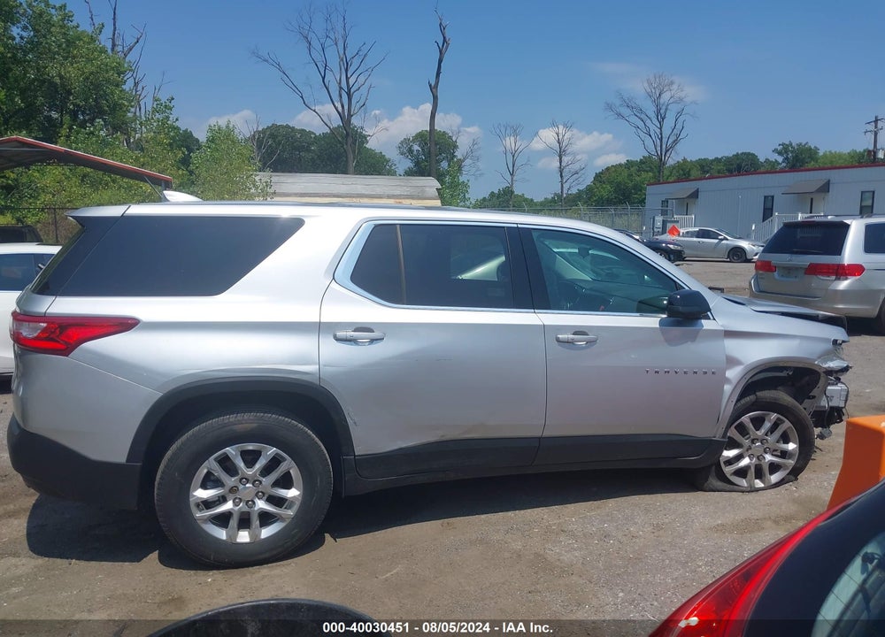 2021 CHEVROLET TRAVERSE FWD LS VIN: 1GNERFKWXMJ136871
