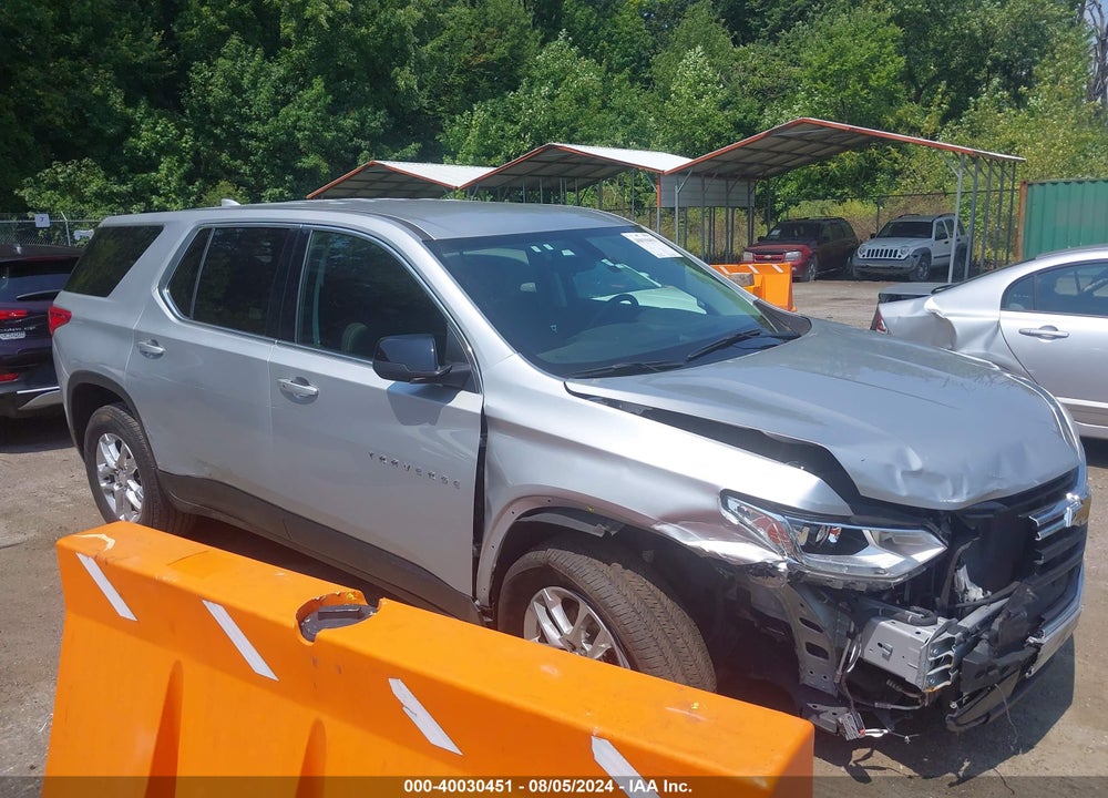 2021 CHEVROLET TRAVERSE FWD LS VIN: 1GNERFKWXMJ136871