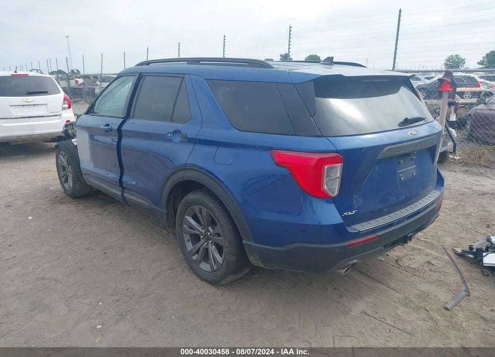 2022 FORD EXPLORER XLT VIN: 1FMSK7DH1NGB62189
