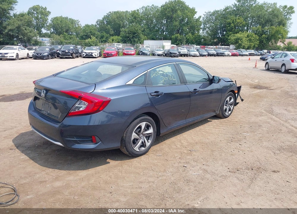 2019 HONDA CIVIC LX VIN: 19XFC2F6XKE031209
