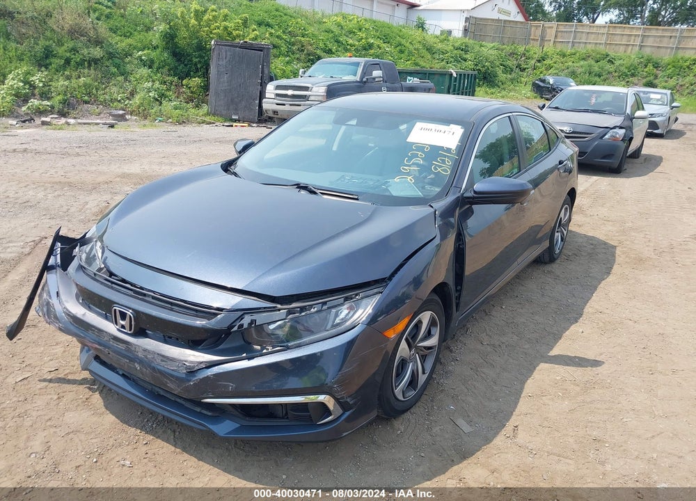 2019 HONDA CIVIC LX VIN: 19XFC2F6XKE031209