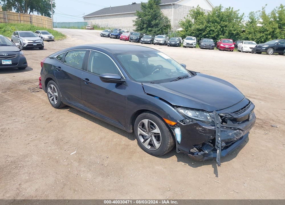 2019 HONDA CIVIC LX VIN: 19XFC2F6XKE031209