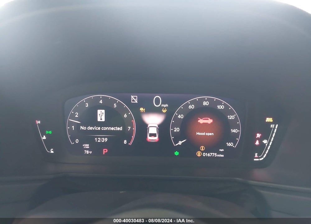 2023 HONDA ACCORD EX VIN: 1HGCY1F39PA026776