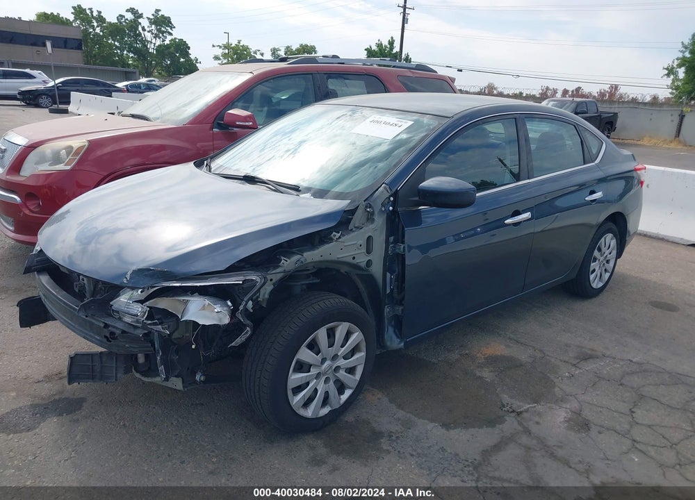 2014 NISSAN SENTRA FE+ S/FE+ SV/S/SL/SR/SV VIN: 3N1AB7AP2EL673372