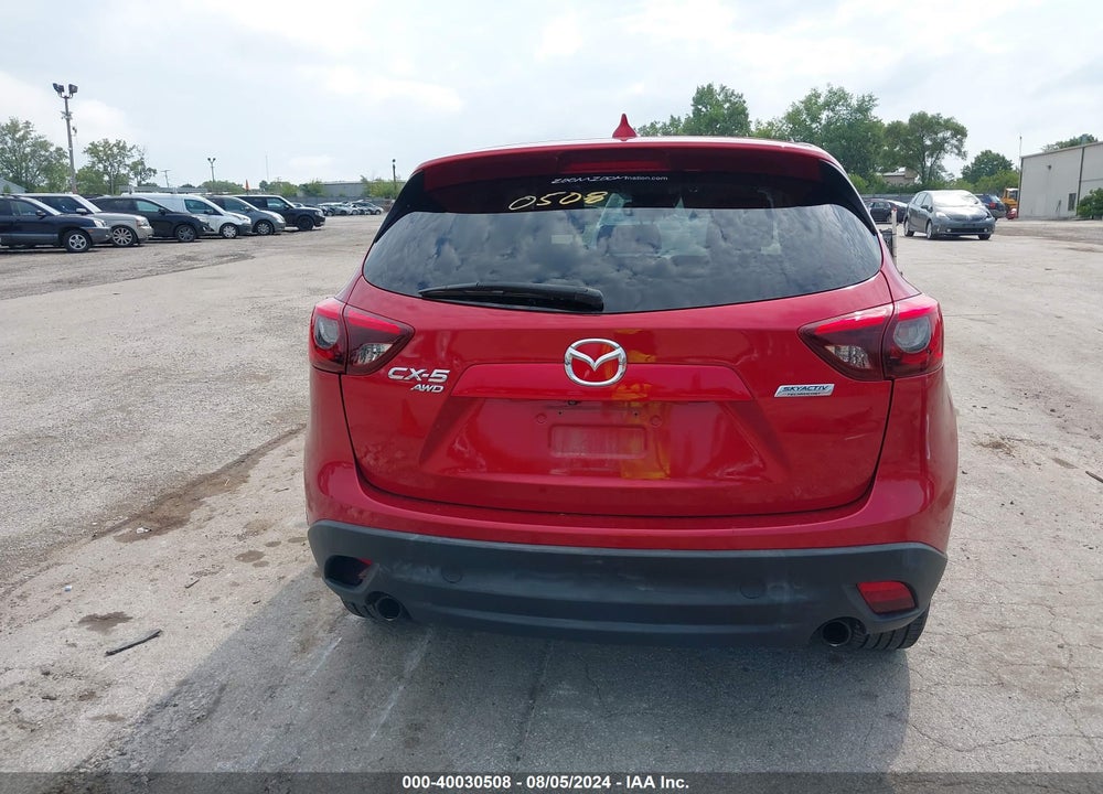 2016 MAZDA CX-5 GRAND TOURING VIN: JM3KE4DY5G0795095