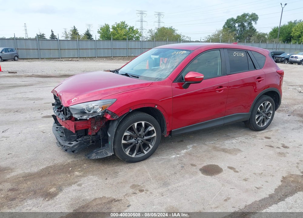 2016 MAZDA CX-5 GRAND TOURING VIN: JM3KE4DY5G0795095
