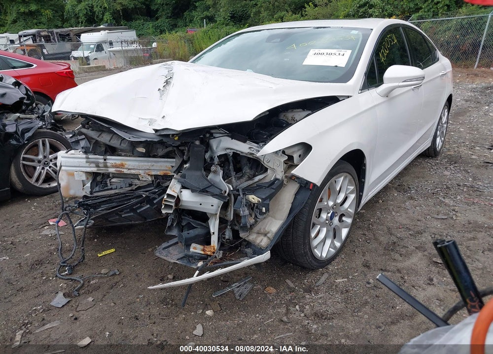 2013 FORD FUSION TITANIUM VIN: 3FA6P0D96DR293929
