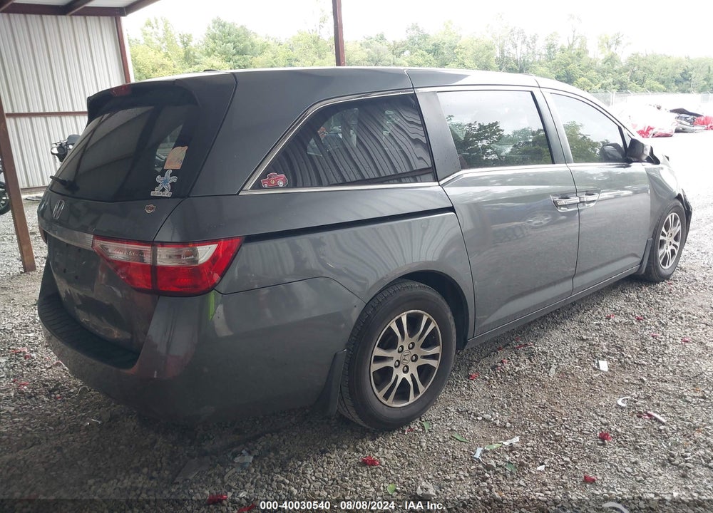 2012 HONDA ODYSSEY EX-L VIN: 5FNRL5H6XCB102853
