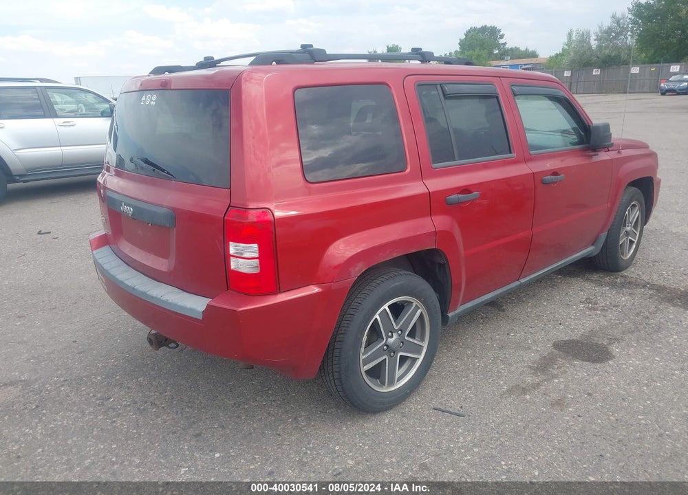 2009 JEEP PATRIOT SPORT VIN: 1J8FF28B39D216935