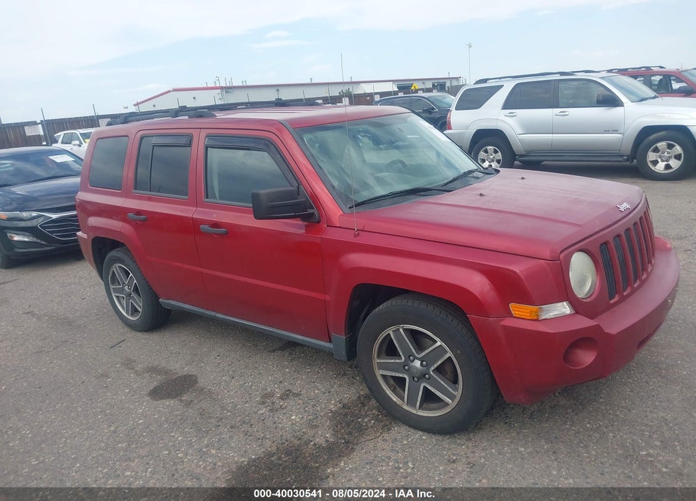2009 JEEP PATRIOT SPORT VIN: 1J8FF28B39D216935