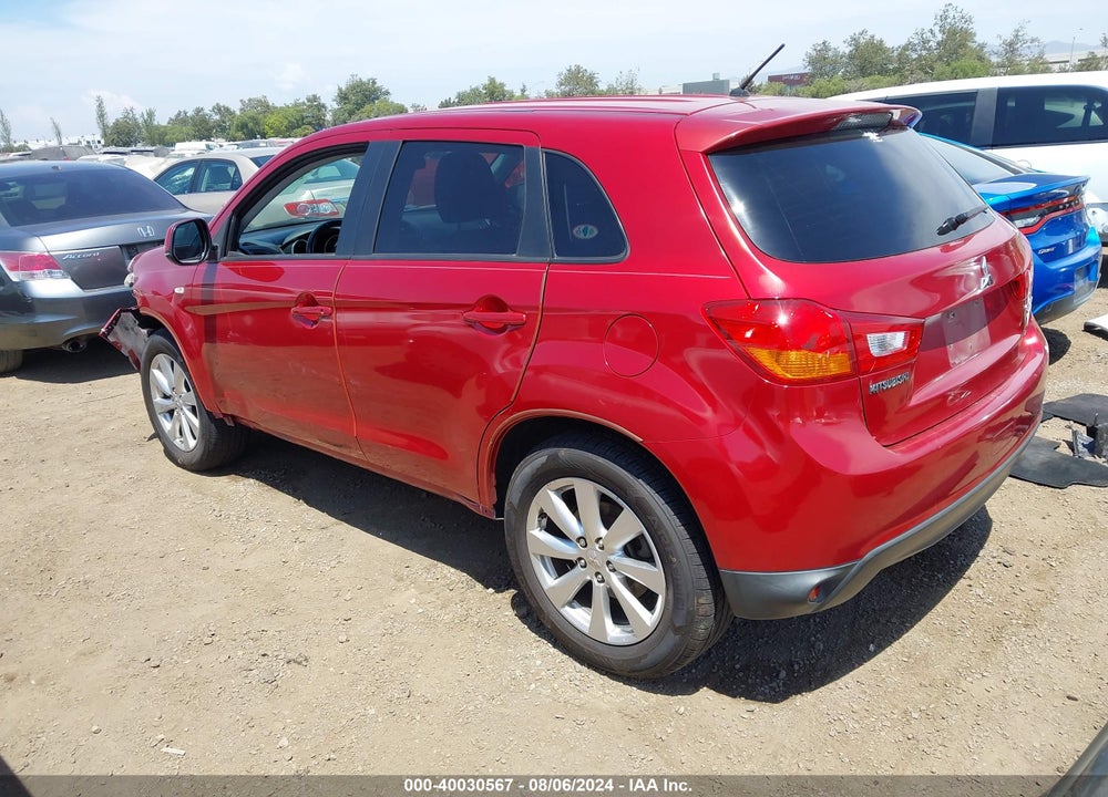2015 MITSUBISHI OUTLANDER SPORT ES VIN: 4A4AP3AUXFE025740