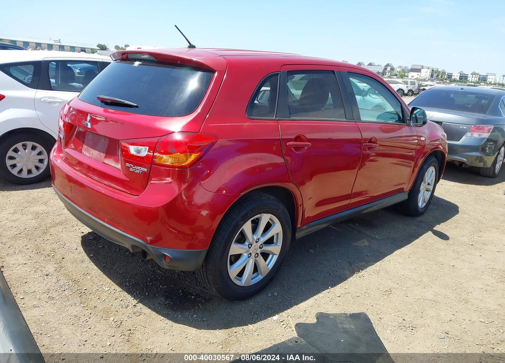 2015 MITSUBISHI OUTLANDER SPORT ES VIN: 4A4AP3AUXFE025740