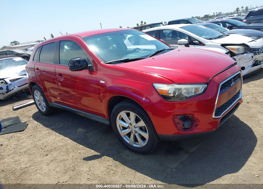 2015 MITSUBISHI OUTLANDER SPORT ES VIN: 4A4AP3AUXFE025740
