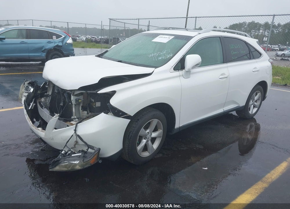 2011 LEXUS RX 350 VIN: 2T2BK1BA2BC102077