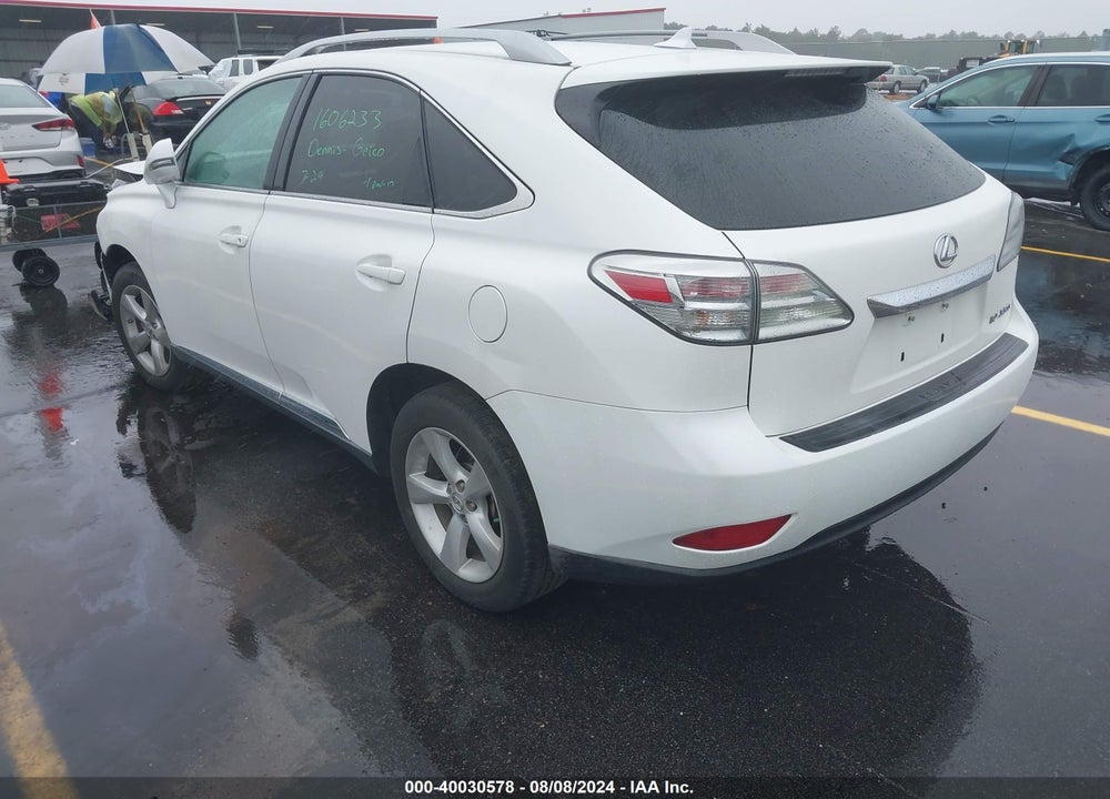 2011 LEXUS RX 350 VIN: 2T2BK1BA2BC102077