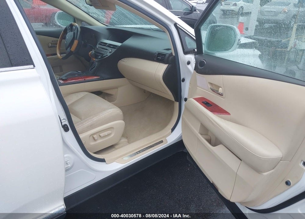 2011 LEXUS RX 350 VIN: 2T2BK1BA2BC102077