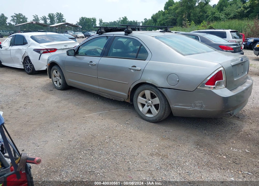 2008 FORD FUSION SE VIN: 3FAHP07Z08R167639