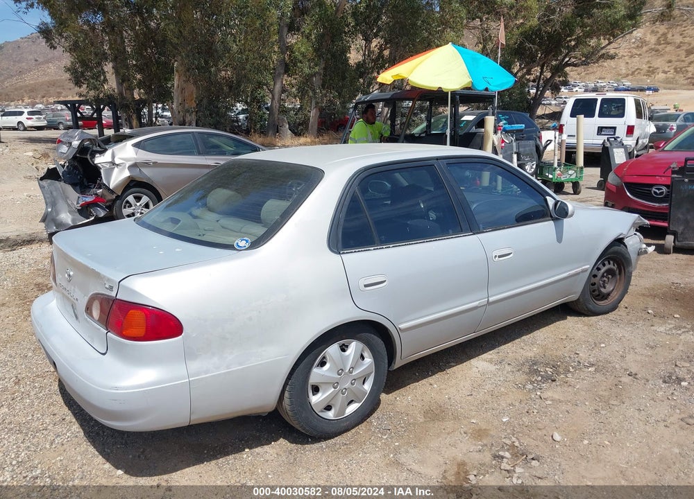 2002 TOYOTA COROLLA LE VIN: 1NXBR12EX2Z629320