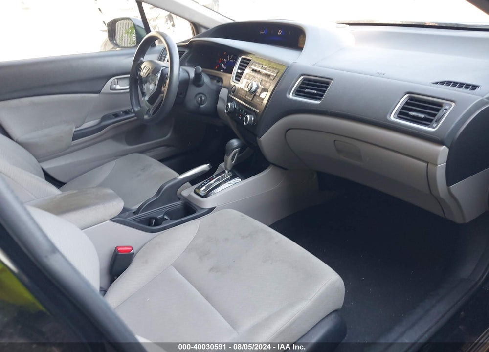 2013 HONDA CIVIC LX VIN: 19XFB2F5XDE075840