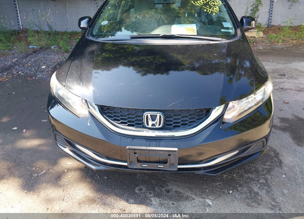 2013 HONDA CIVIC LX VIN: 19XFB2F5XDE075840