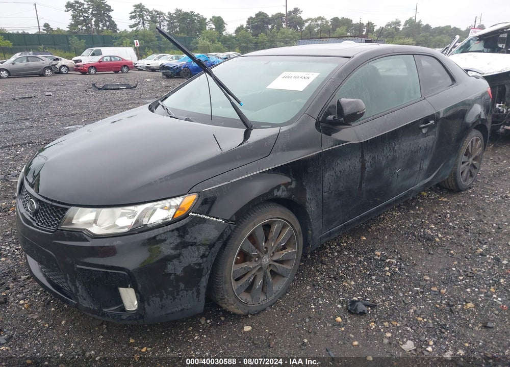2013 KIA FORTE KOUP SX VIN: KNAFW6A33D5669728