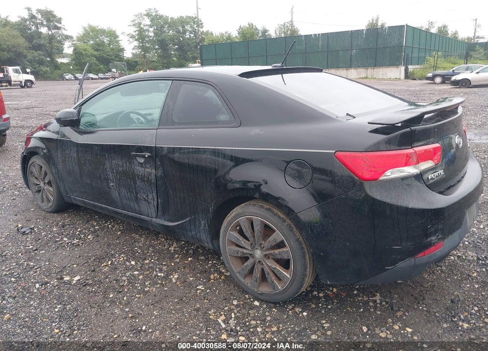 2013 KIA FORTE KOUP SX VIN: KNAFW6A33D5669728