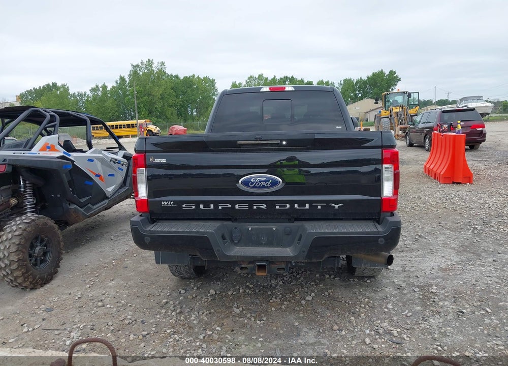 2019 FORD F-250 LARIAT VIN: 1FT7W2B6XKEG68162