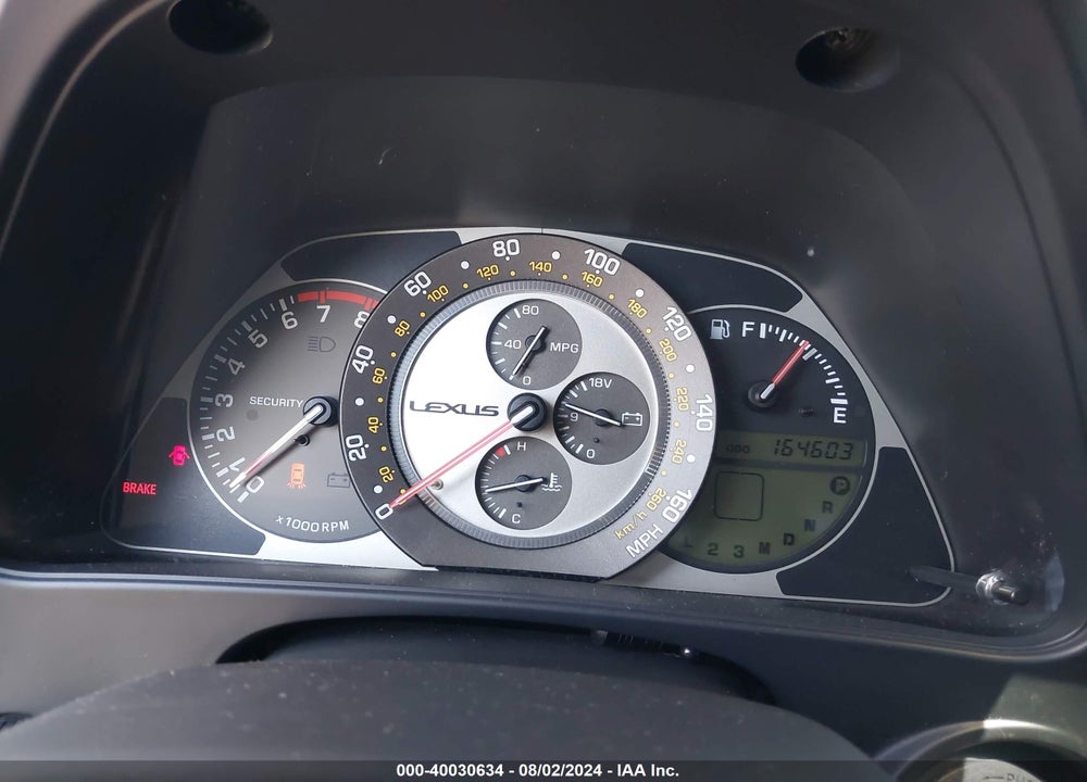 2004 LEXUS IS 300 VIN: JTHBD192X40091600