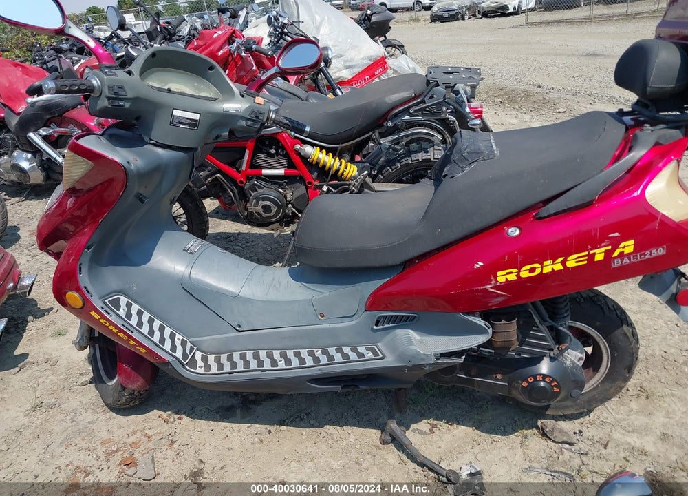 2007 ROKETA BALI 250 VIN: 5RYSG20977S023913