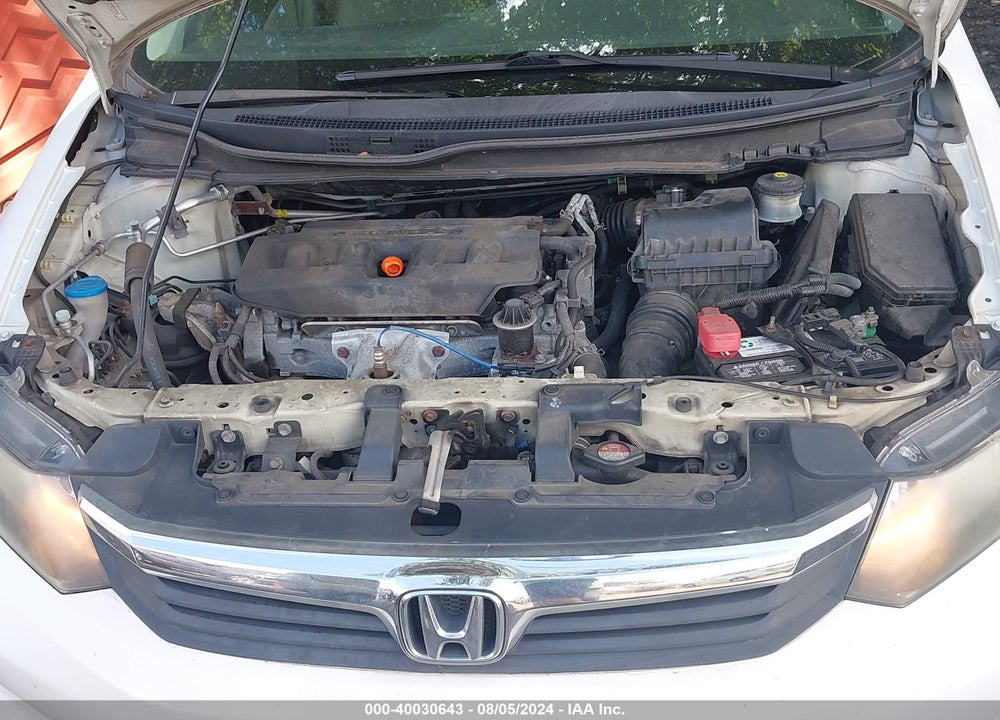 2012 HONDA CIVIC HF VIN: 2HGFB2F67CH547215