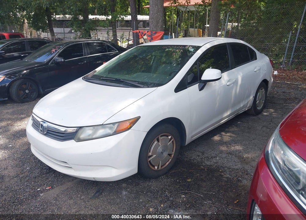 2012 HONDA CIVIC HF VIN: 2HGFB2F67CH547215