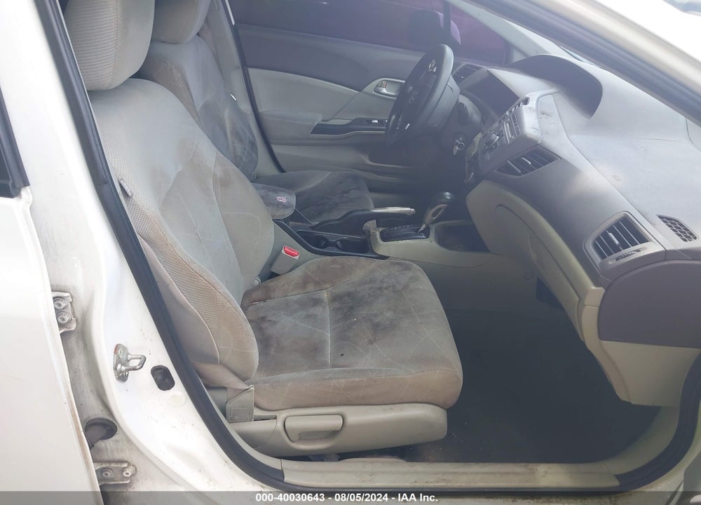 2012 HONDA CIVIC HF VIN: 2HGFB2F67CH547215