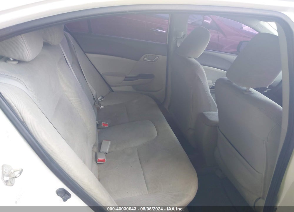 2012 HONDA CIVIC HF VIN: 2HGFB2F67CH547215