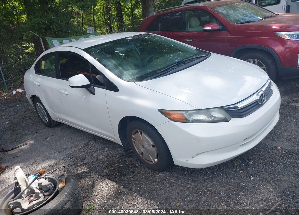 2012 HONDA CIVIC HF VIN: 2HGFB2F67CH547215