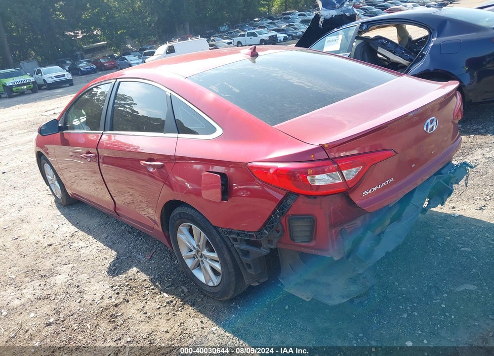 2016 HYUNDAI SONATA SE VIN: 5NPE24AF5GH370027