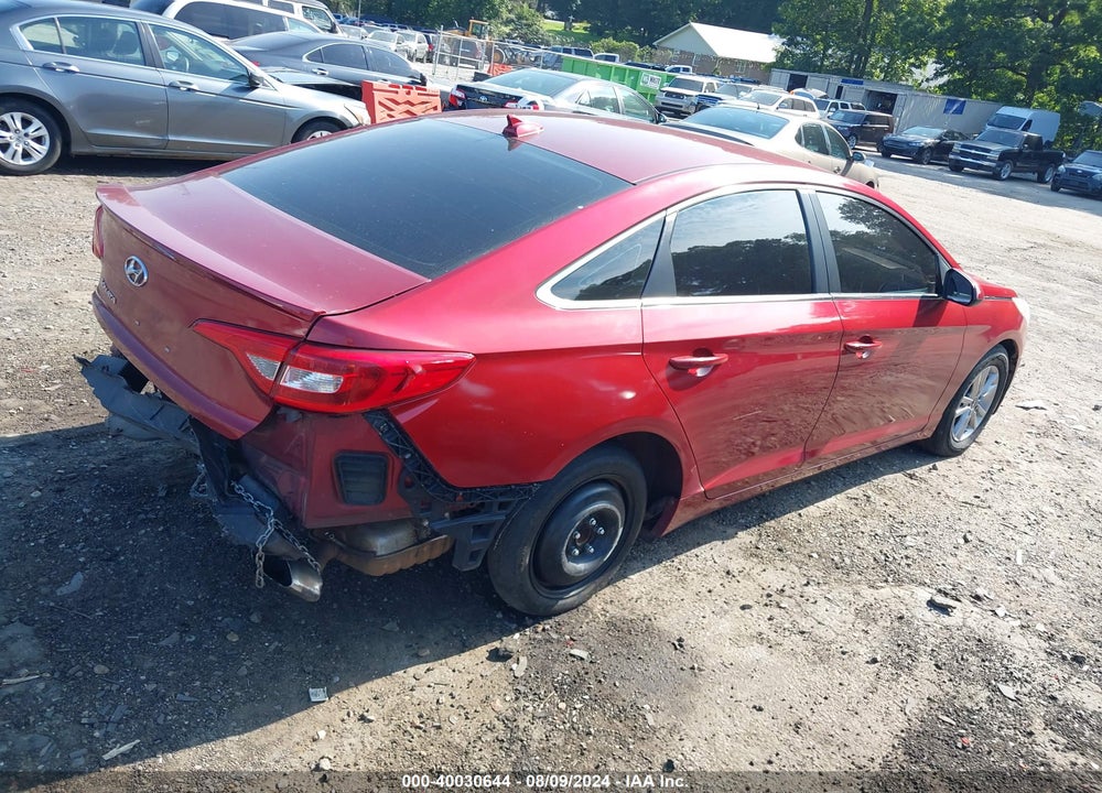 2016 HYUNDAI SONATA SE VIN: 5NPE24AF5GH370027