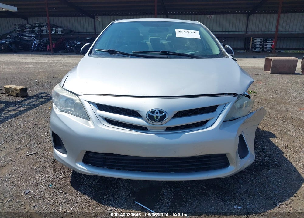 2011 TOYOTA COROLLA LE VIN: 2T1BU4EE6BC713471