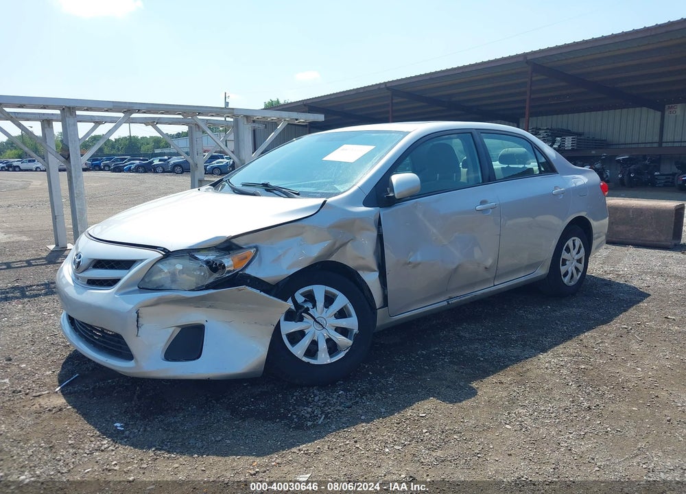 2011 TOYOTA COROLLA LE VIN: 2T1BU4EE6BC713471
