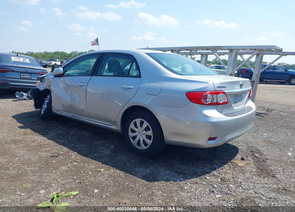 2011 TOYOTA COROLLA LE VIN: 2T1BU4EE6BC713471